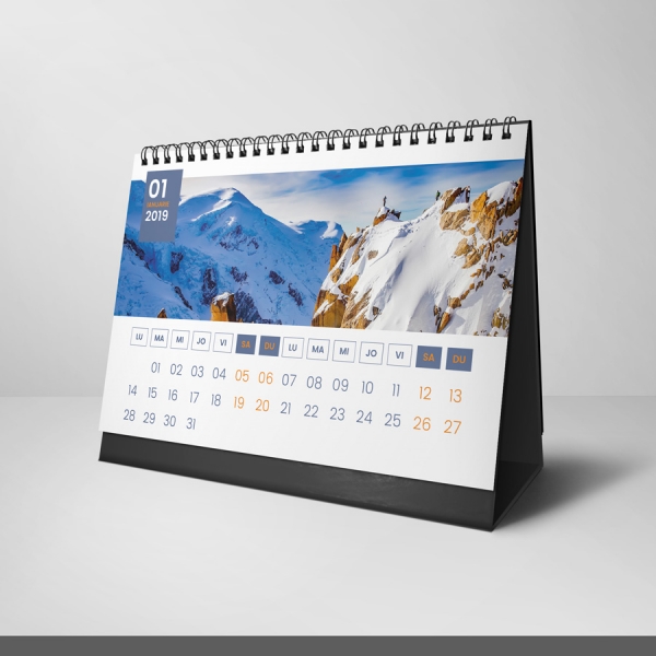 Calendare de birou A5 personalizate